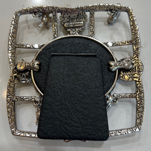 Brighton “Snif…” Silver Tone Dog Charm Photo Frame - Picture 7 of 10